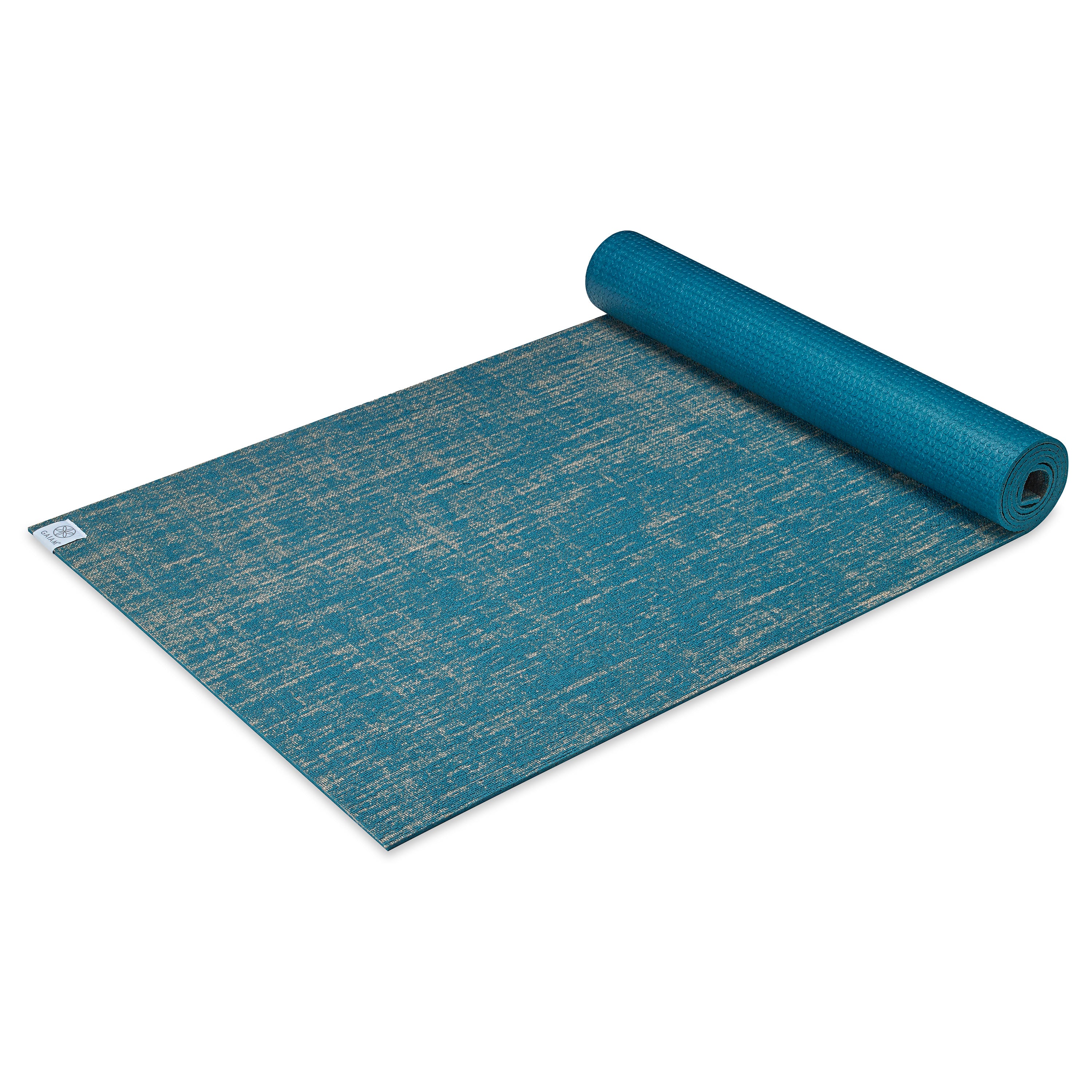 Performance Jute Yoga Mat (5mm) half rolled