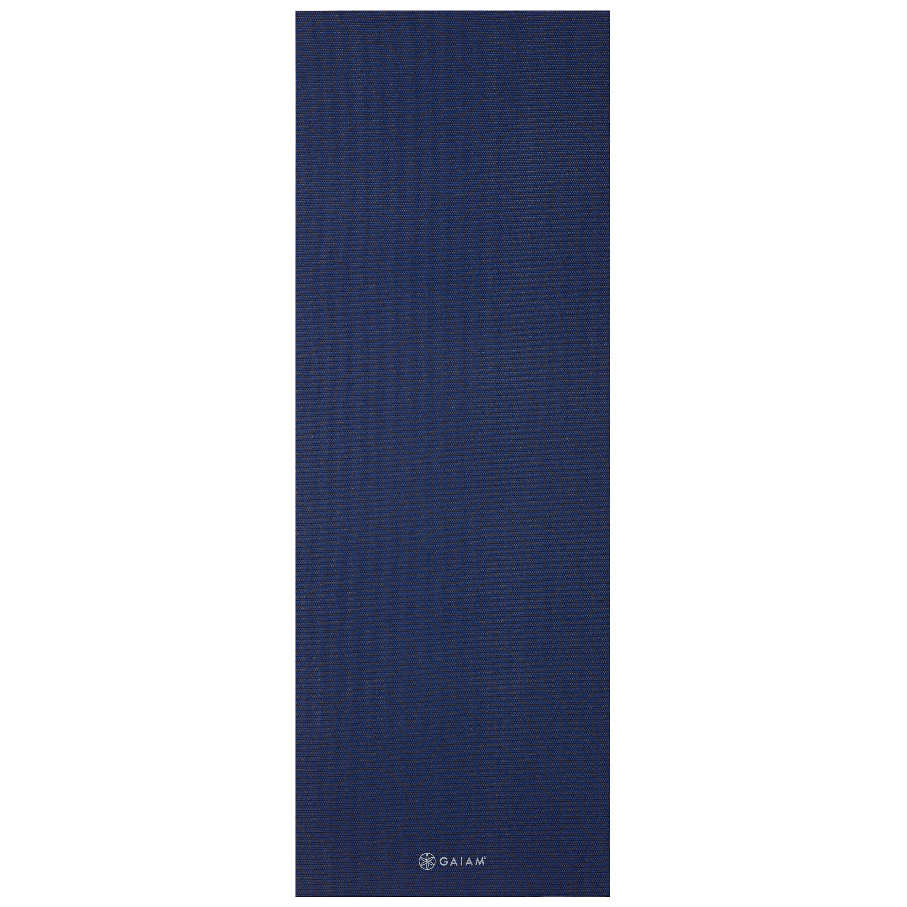 Premium Reversible Yoga Mat - Ethereal Beauty (6mm) reverse flat