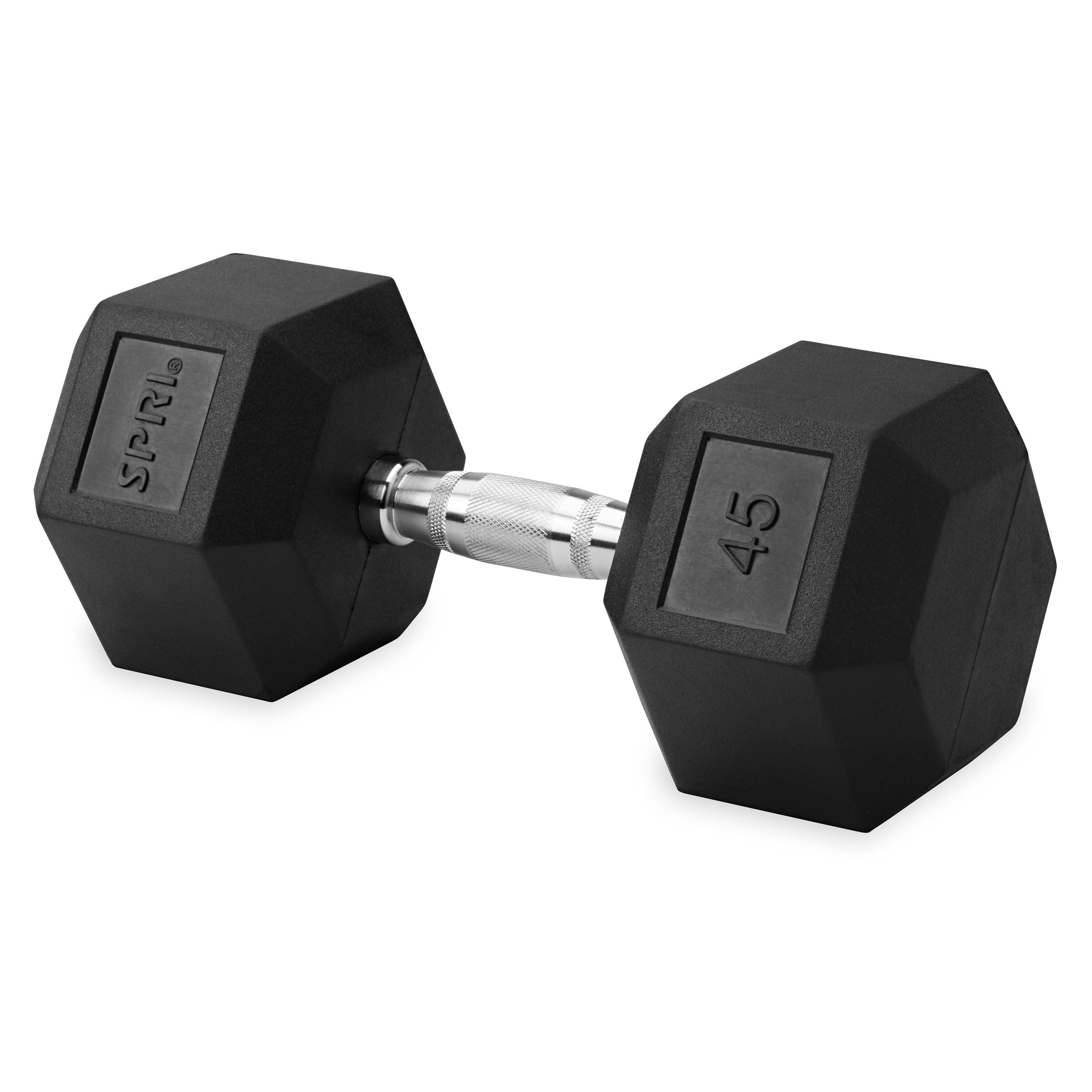 45lb six-sided single dumbbell